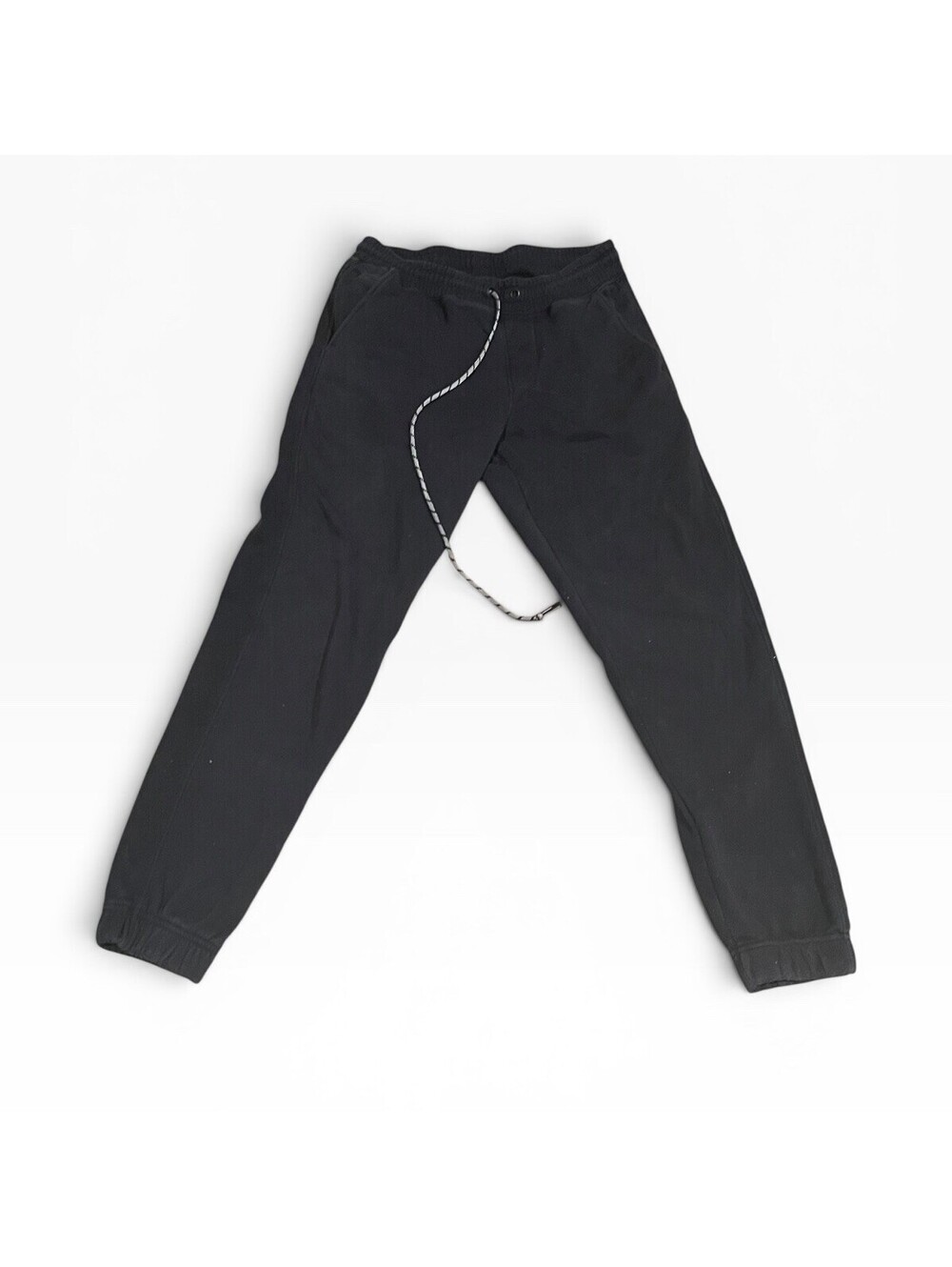 Original Weatherproof Vintage Women’s M Black Fleece Jogger Sweatpants